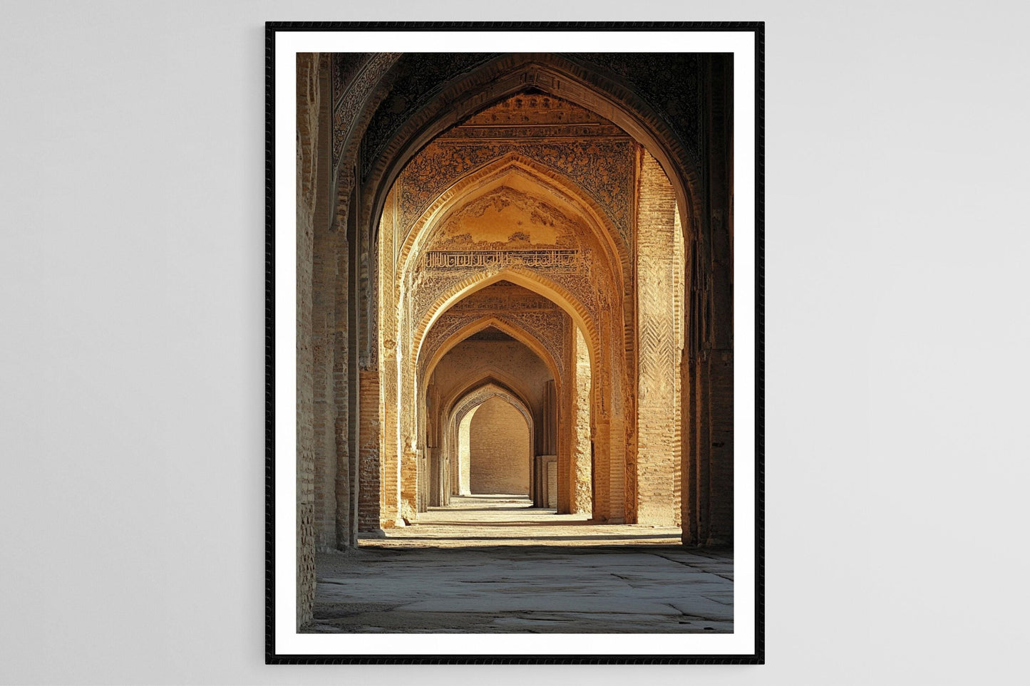 Affiche Empire Sassanide – Poster Taq Kasra Grand Arc