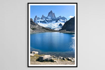 Affiche Laguna de los Tres – Impression de Lac Glaciaire en Argentine