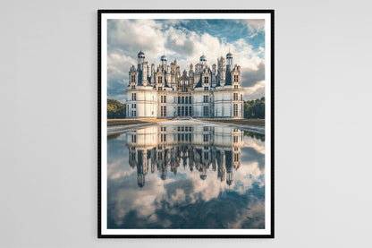 Affiche Château de Chambord – Poster Art Renaissance en Vallée de la Loire