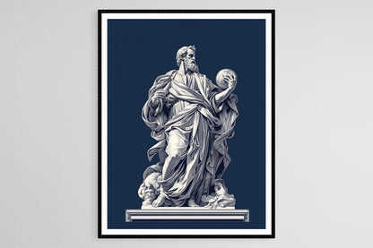 Affiche Saint Paul et Saint Graal – Art religieux en impression