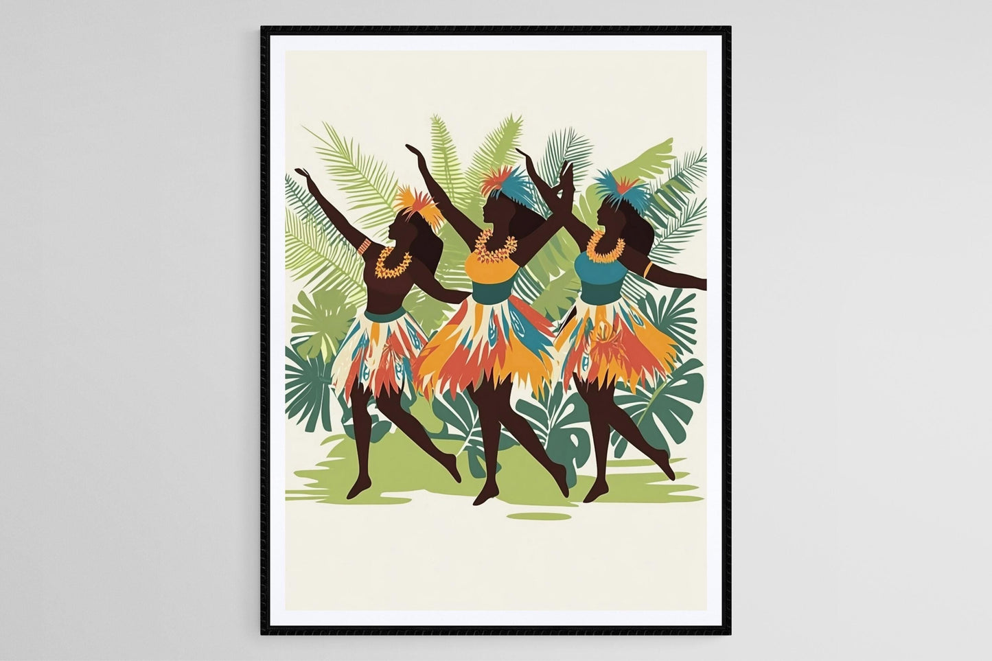 Affiche Meke Fijien – Poster Art de la Danse Culturelle