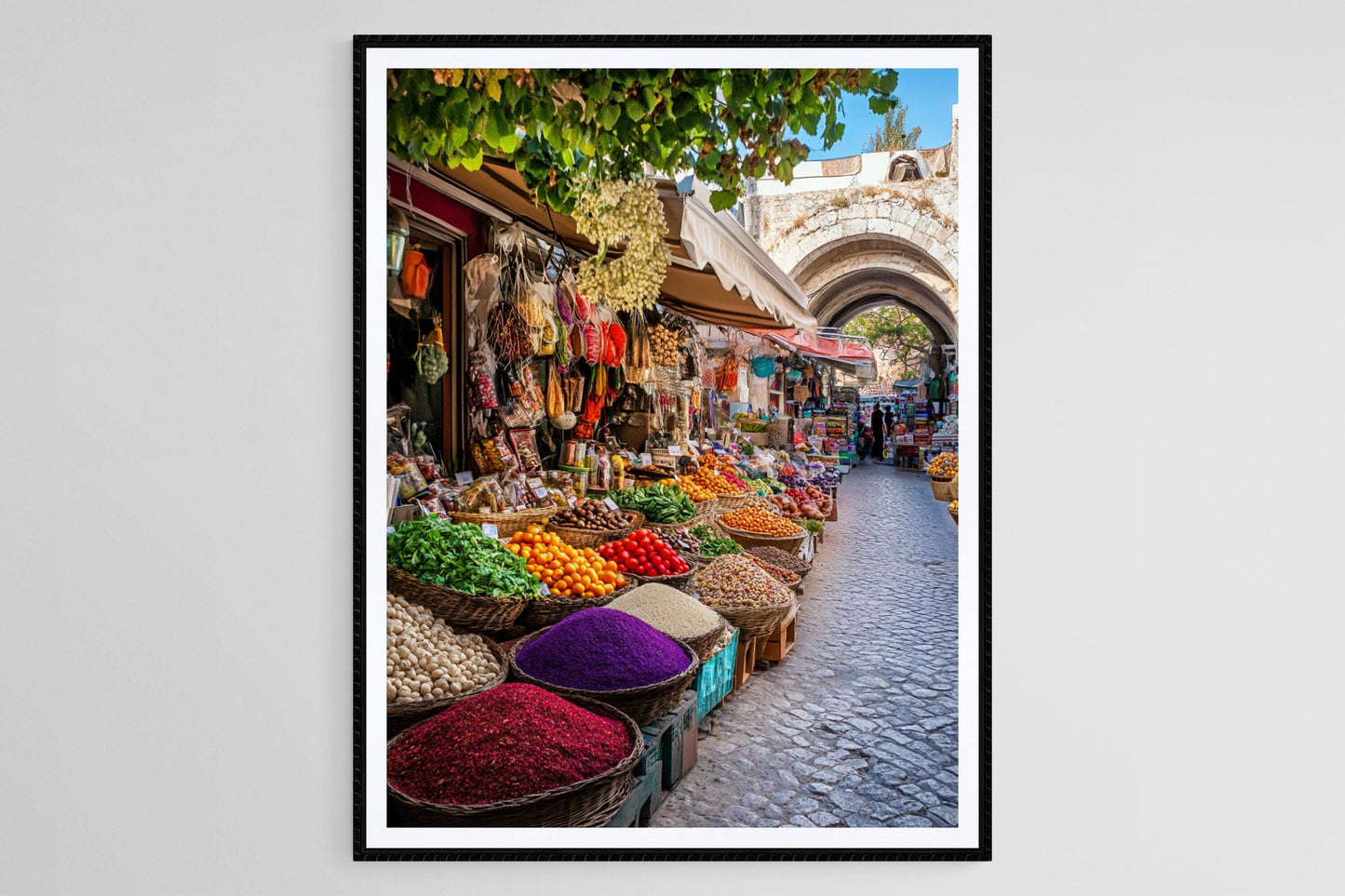 Affiche Chypre – Poster Art Print des Vendeurs du Vieux Quartier