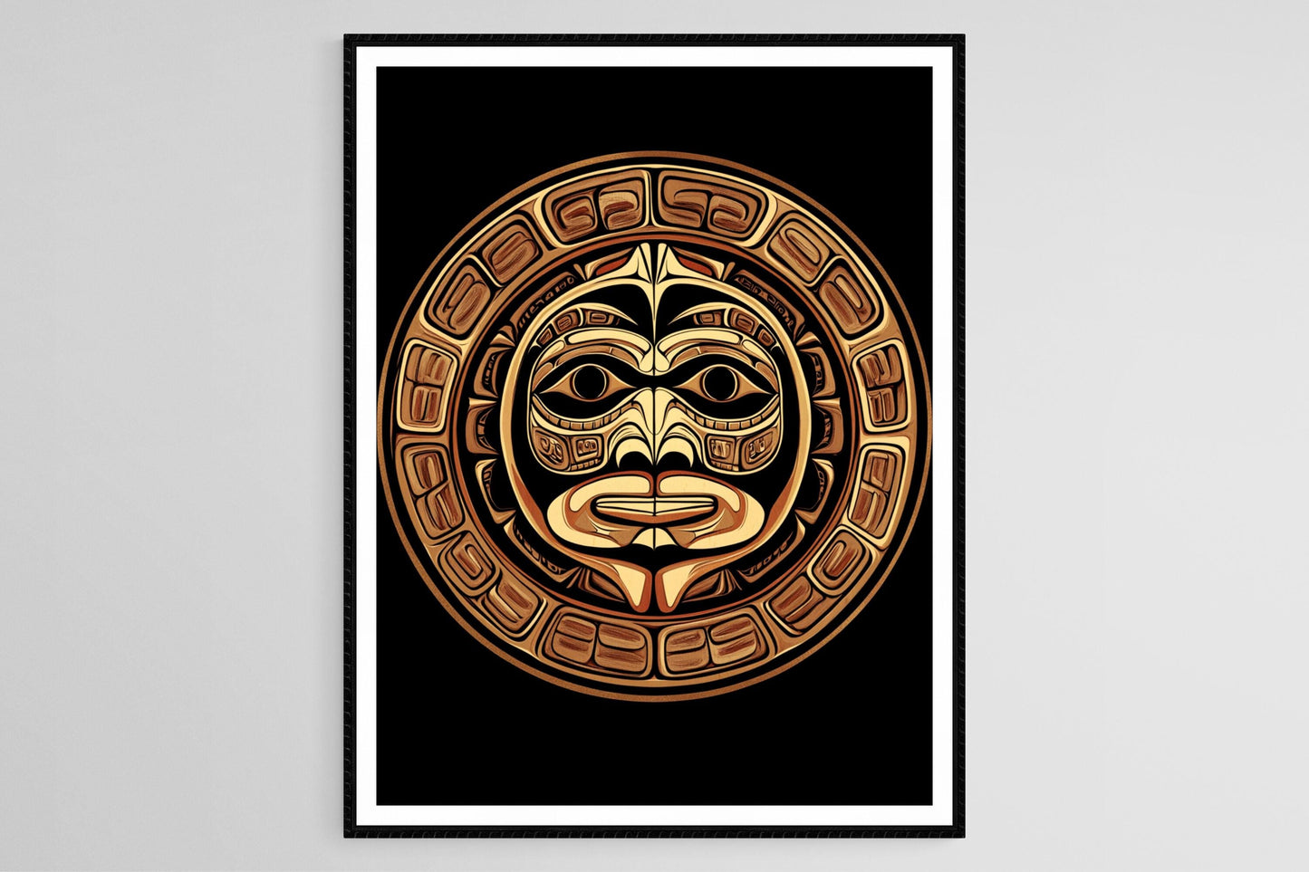 Affiche Haida – Arts de la lumière, vie, renouveau et équilibre