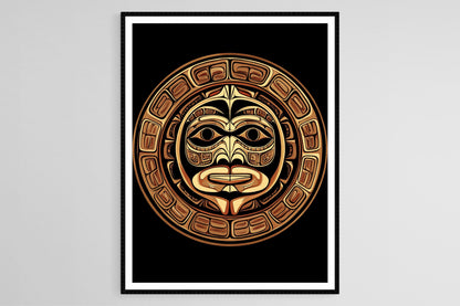 Affiche Haida – Arts de la lumière, vie, renouveau et équilibre