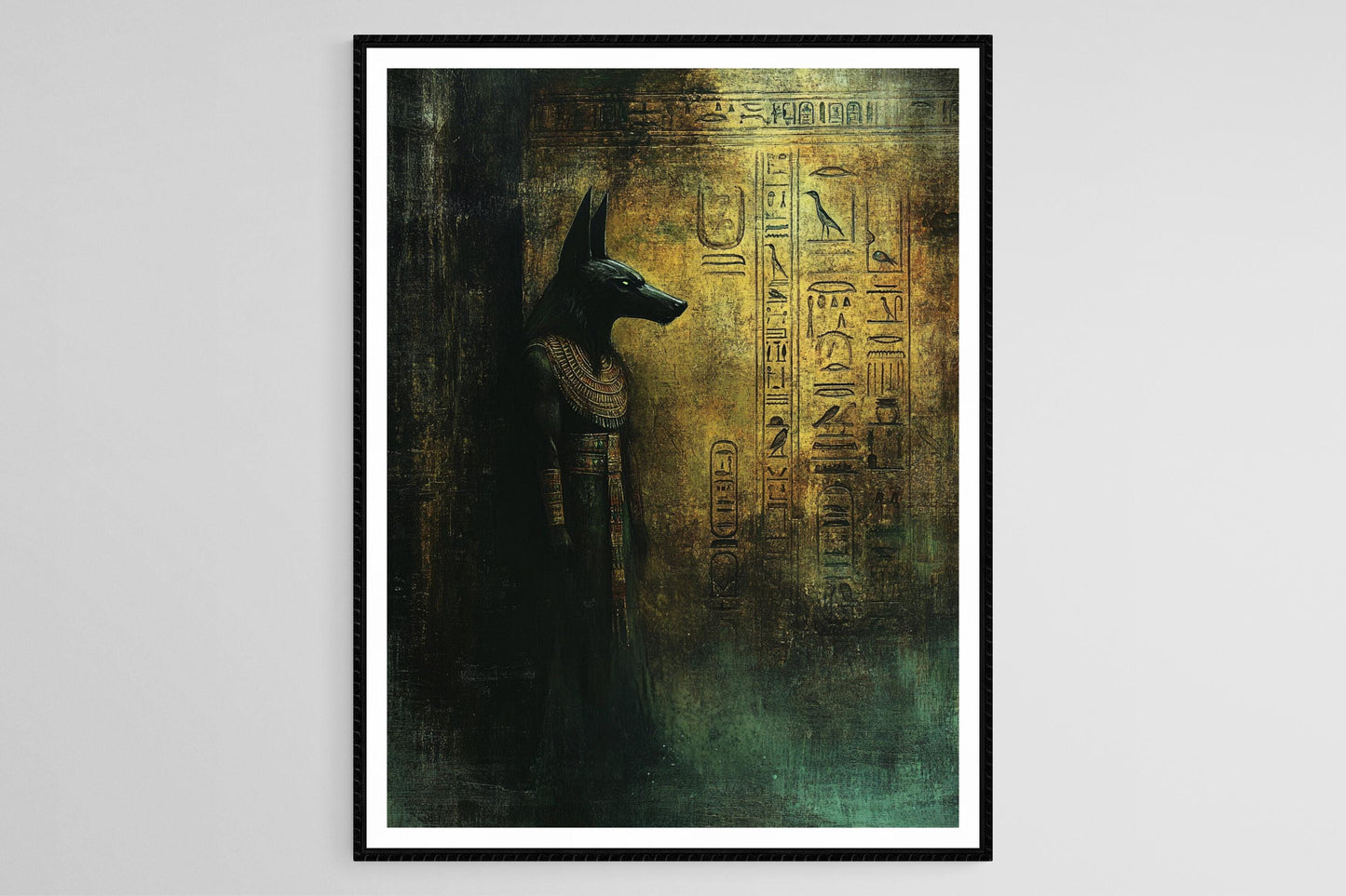 Affiche Anubis – Poster Gardien des Enfers et Tombe Sacrée