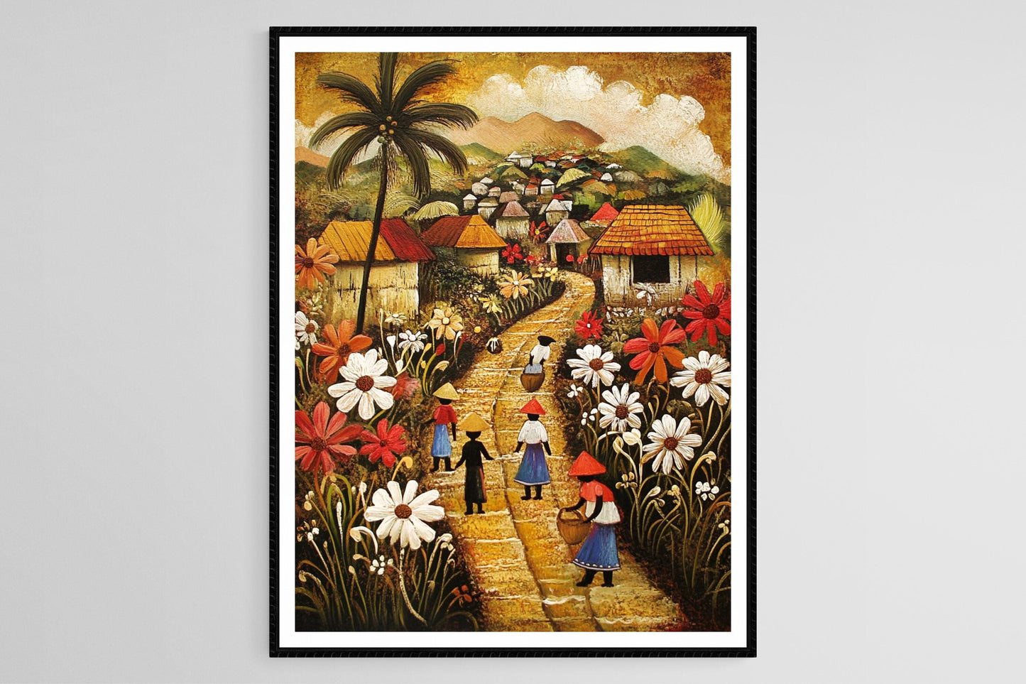 Affiche Quezon City – Poster Folklore des Philippines & Paysage Urbain