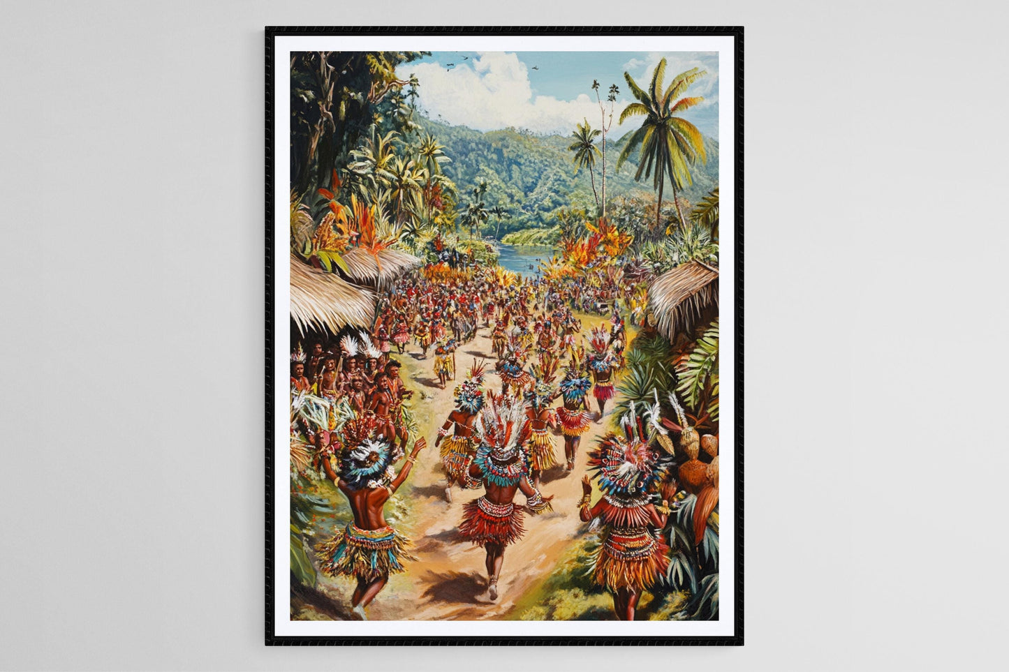 Affiche Festival Hauts de Papouasie – Art de Danse Cérémoniale