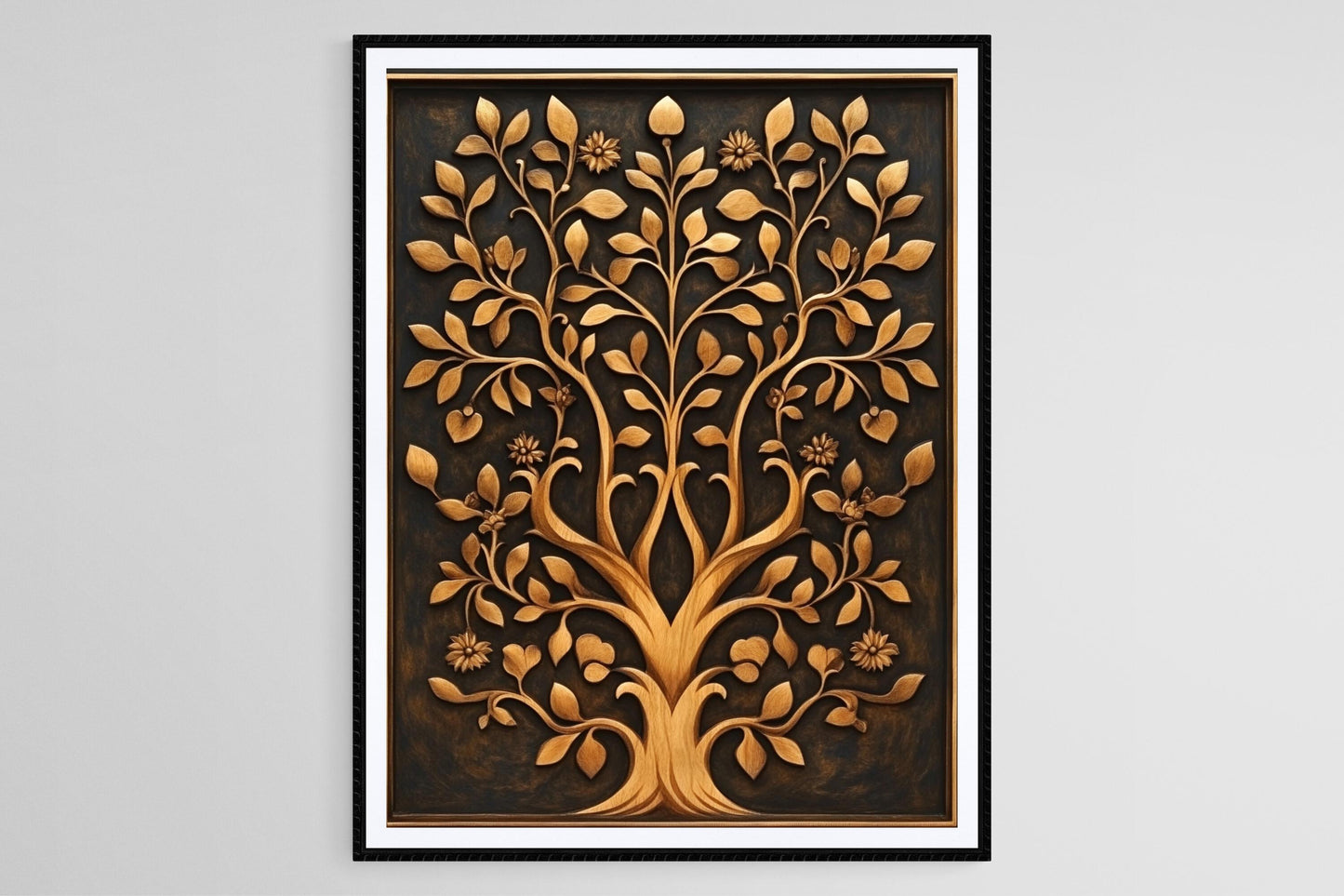 Affiche Jaali & Mughal – Impression artistique indienne traditionnelle