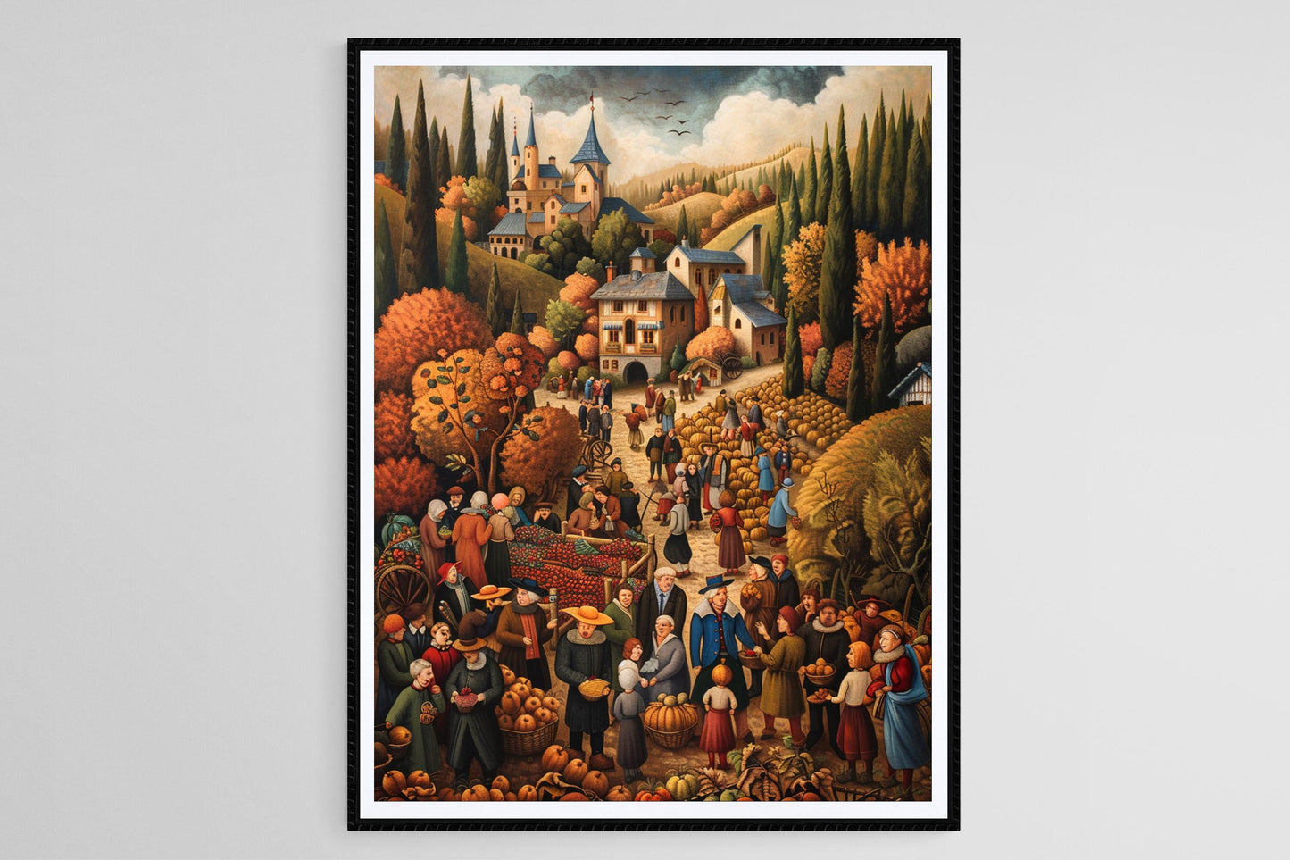 Affiche Festival de Récolte – Impression Artiste Campagne Automnale