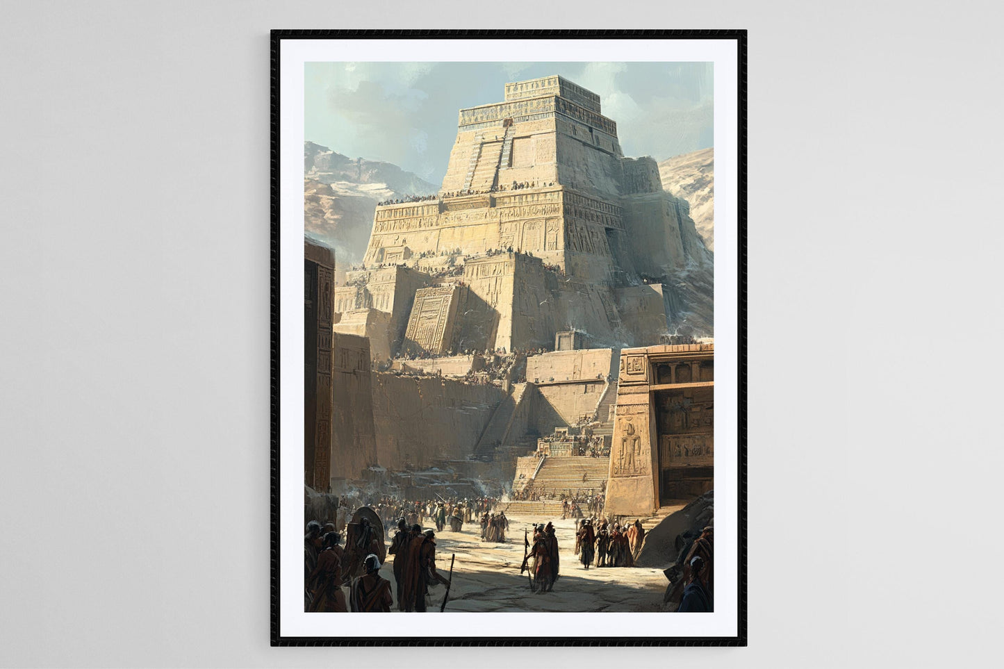 Affiche Uruk – Poster Art de la ville ancienne de Mésopotamie