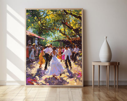 Affiche de Cérémonie de Mariage Philppin – Art de Célébration Amoureuse