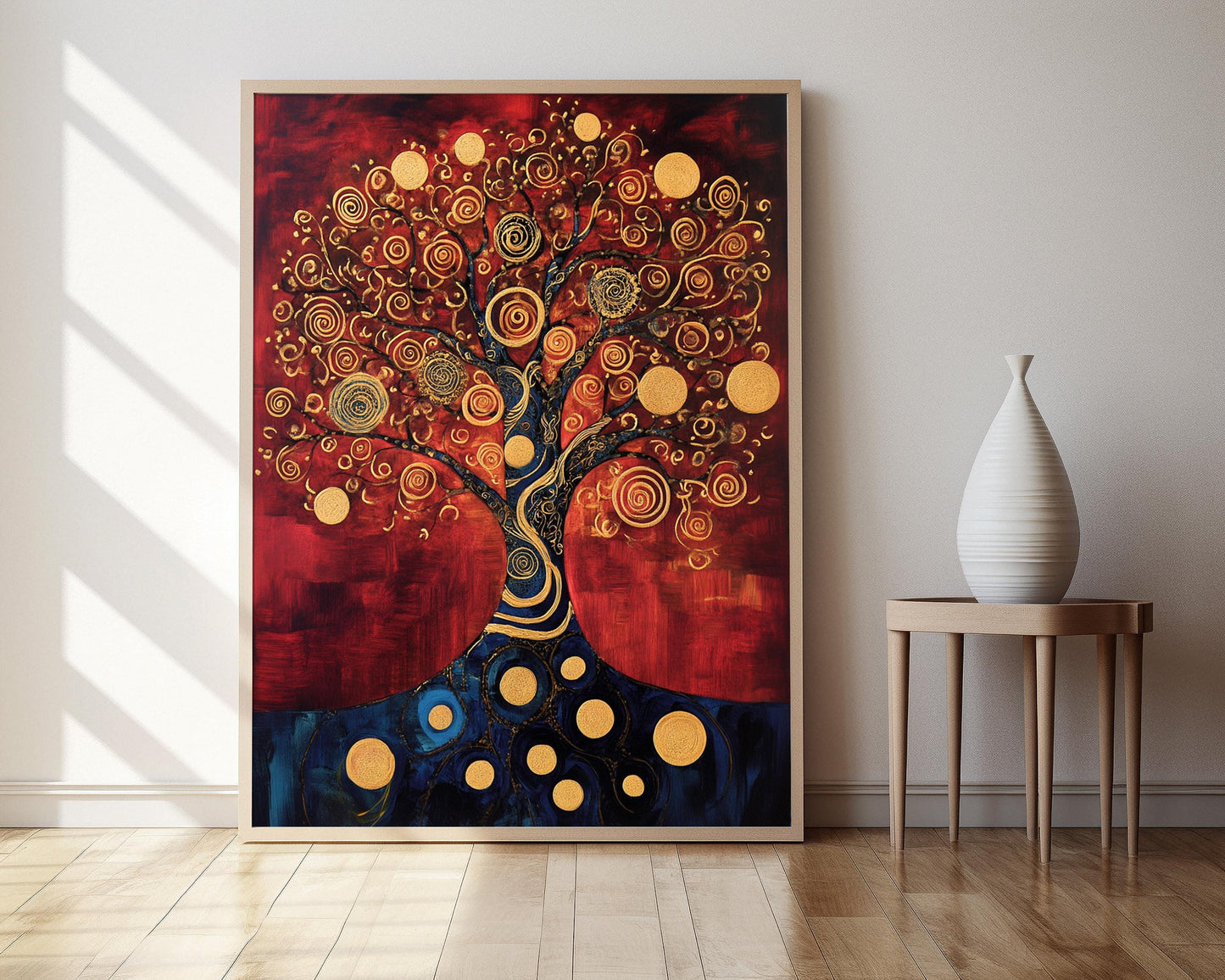 Affiche Arbre de Vie – Poster Interprétation moderne de Gustav Klimt