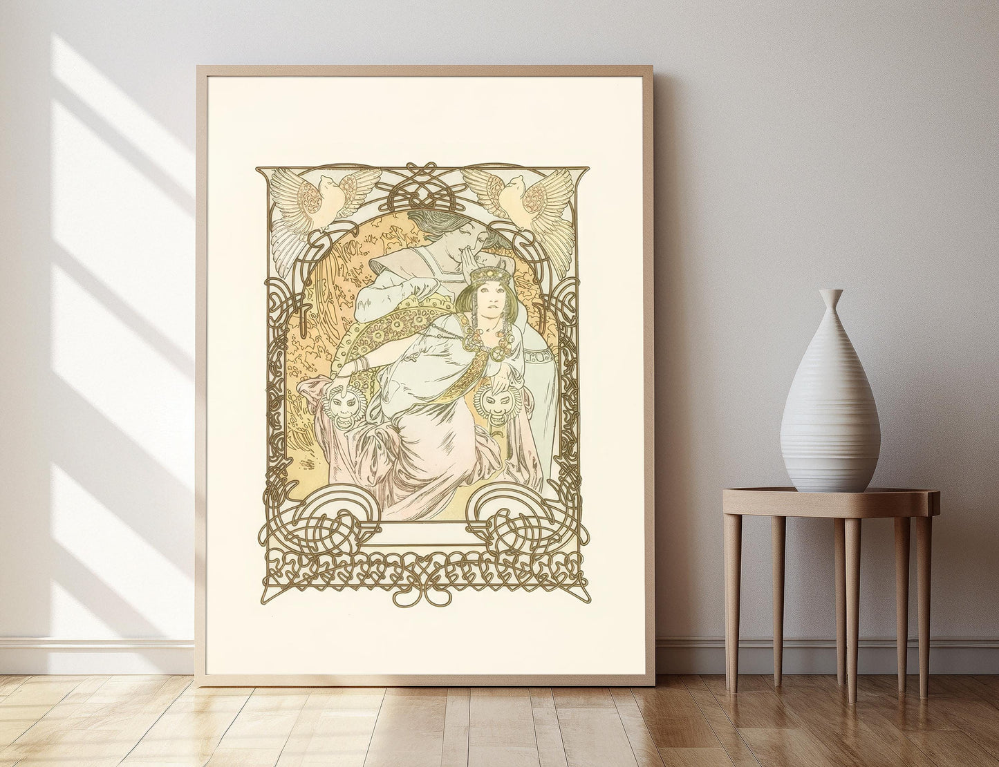 Affiche Art Nouveau – Poster Alphonse Mucha 1901 Élégance décorative