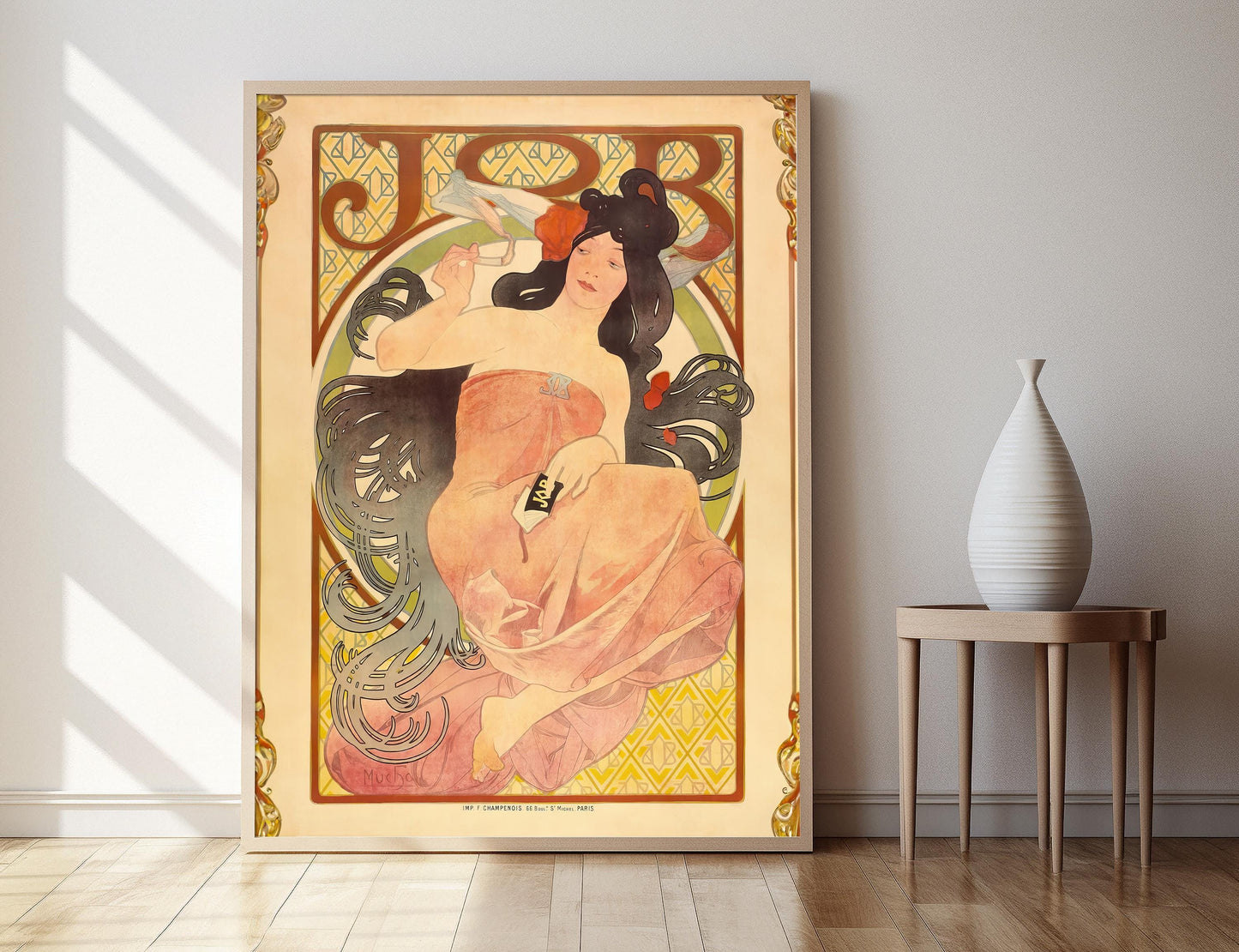 Affiche Art Nouveau – Poster Alphonse Mucha, 1897, Élégance et Style