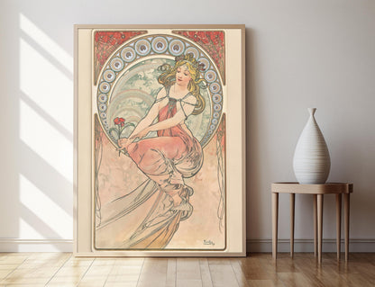 Affiche Art Nouveau – Poster Alphonse Mucha, 1898, Élégance et Style