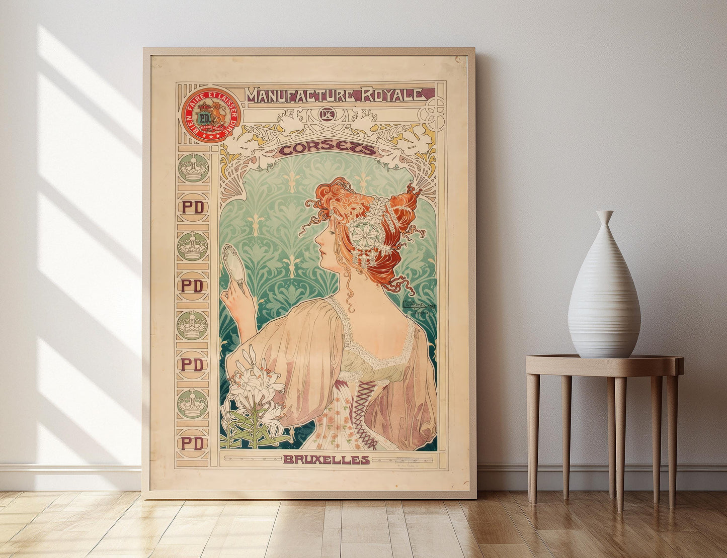 Affiche Manufacture Royale de Corsets – Poster Alphonse Mucha 1897