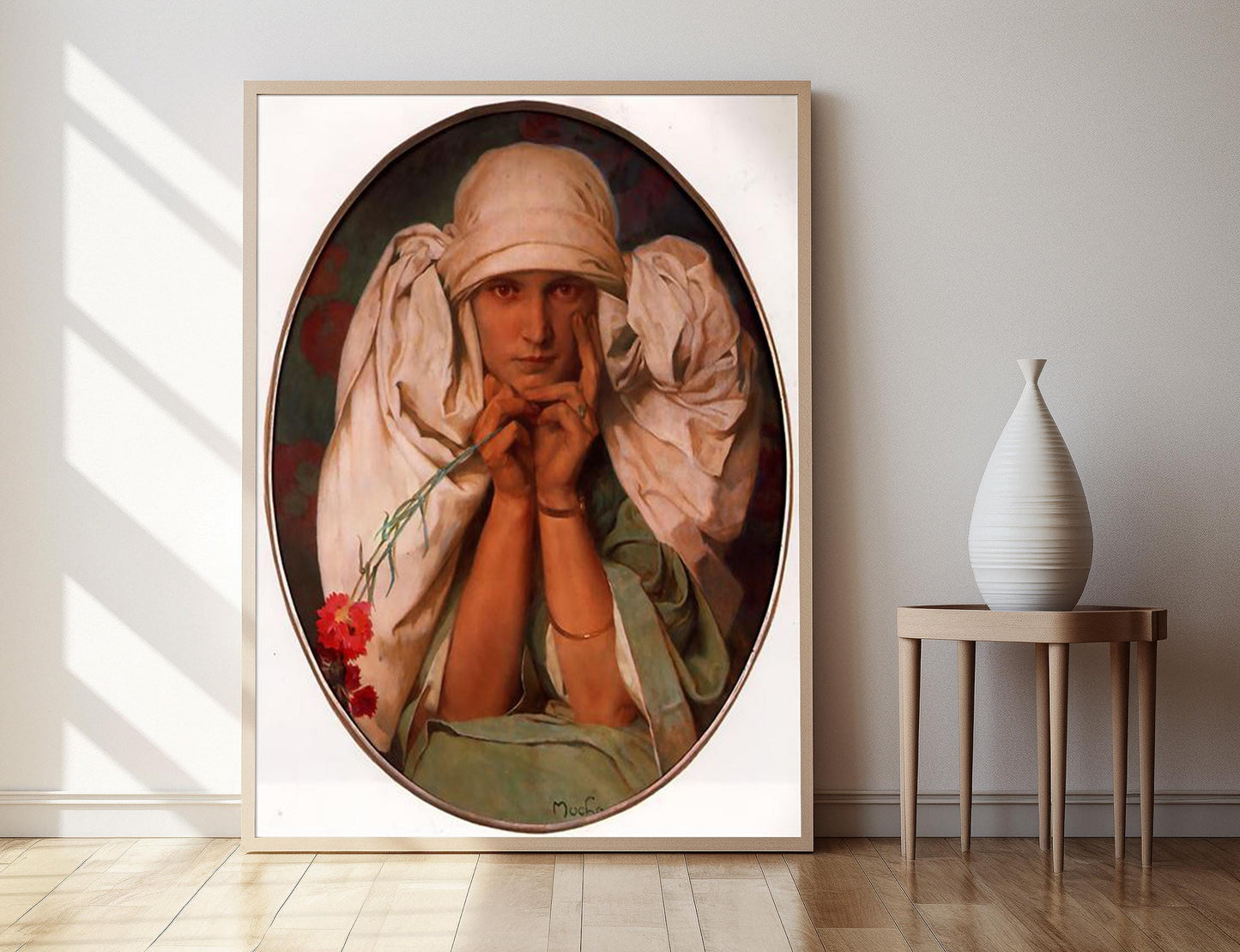 Affiche Art Nouveau – Poster Portrait de Jiri, 1925, Alphonse Mucha