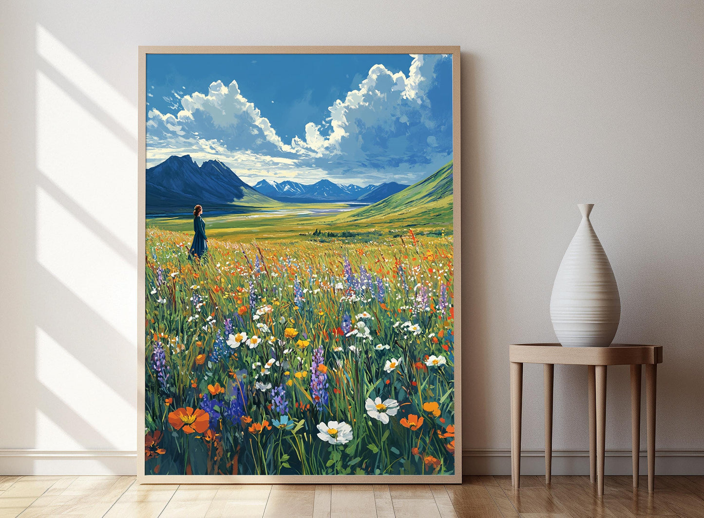 Affiche Toundra Chukotka – Poster Paysage Russe Évocateur