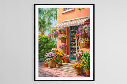 Affiche Fleurs des Bermudes – Impression Art Tropiques Éblouissante