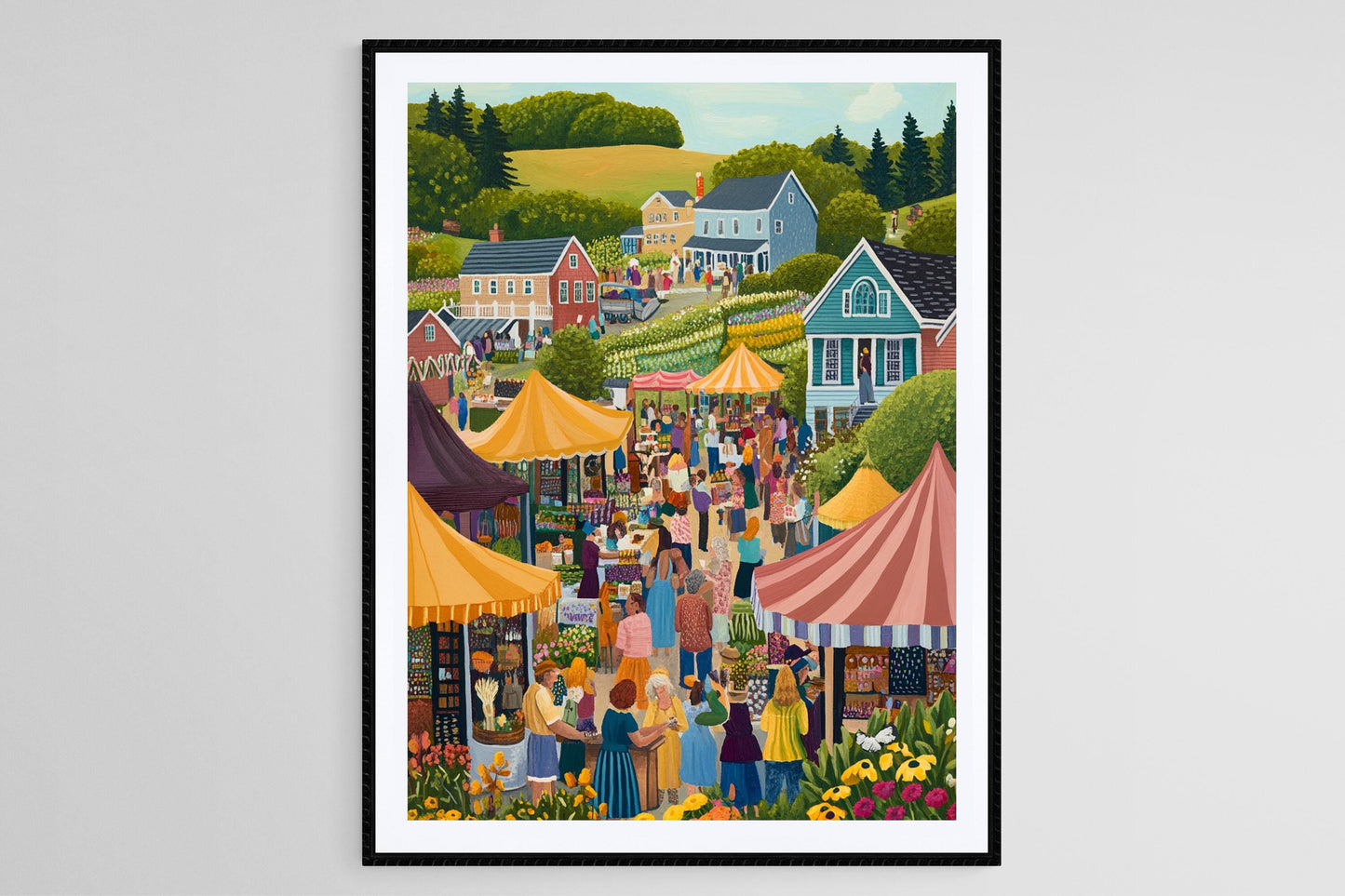 Affiche de l’Artisanat de Martha’s Vineyard – Imprimé Scène Locale