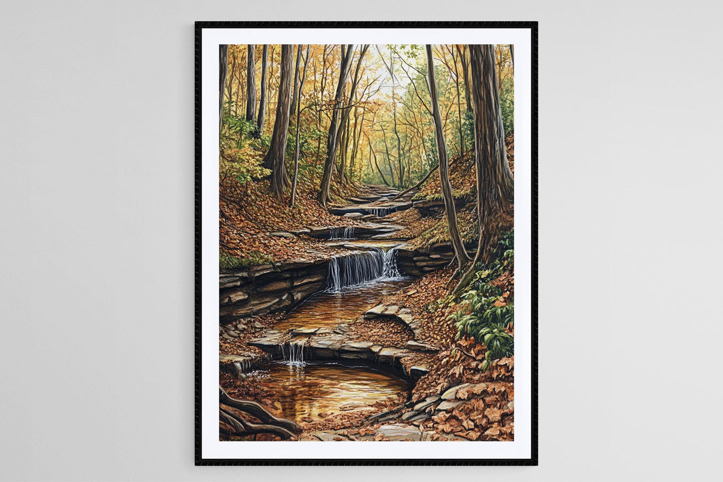 Affiche Parc d'État White Clay Creek – Poster Aventure en Plein Air, Delaware