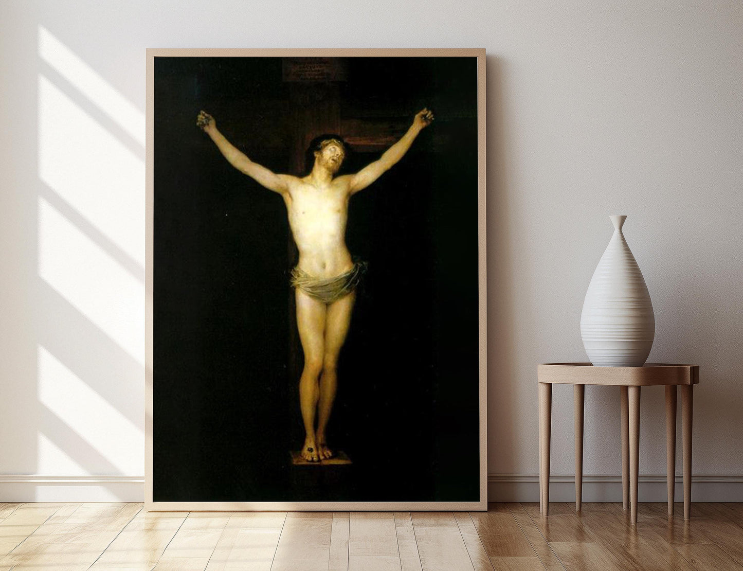 Affiche Christ Crucifié – Impression artistique de Goya, 1780