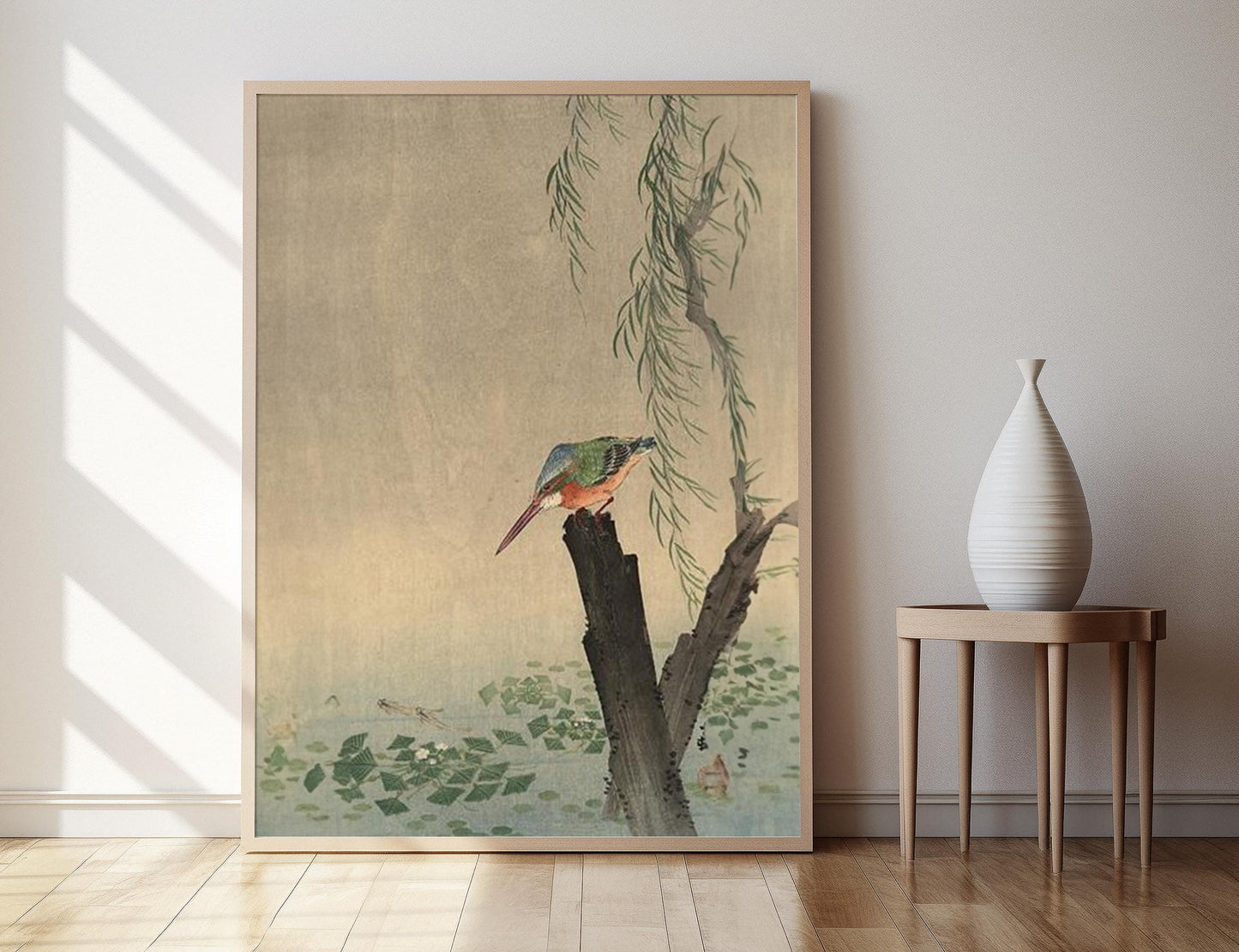 Affiche Martin-Pêcheur, 1910 – Poster d'Art Shin Hanga d'Ohara Koson