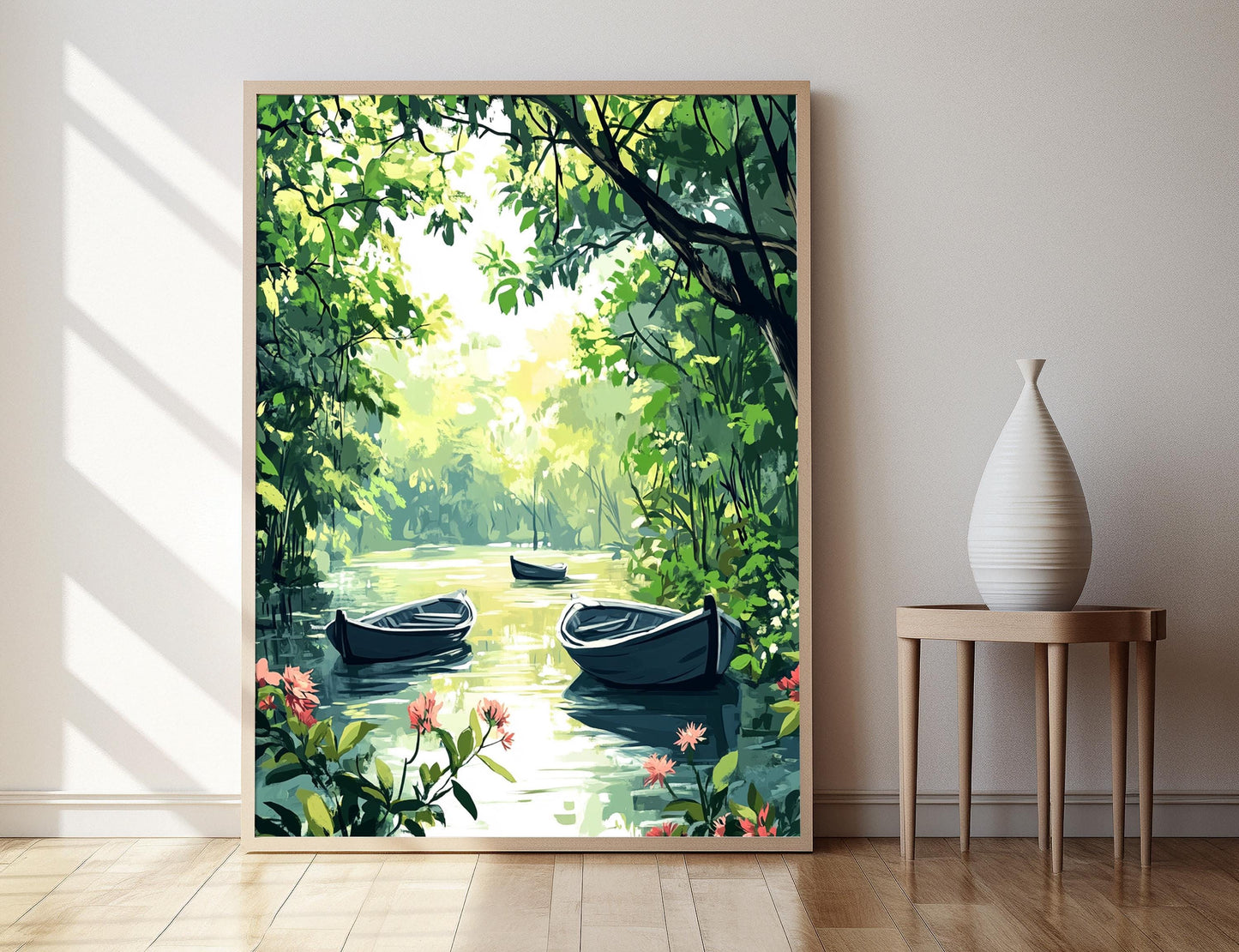 Affiche Forêt de Marécage de Ratargul – Poster Nature de Sylhet, Bangladesh