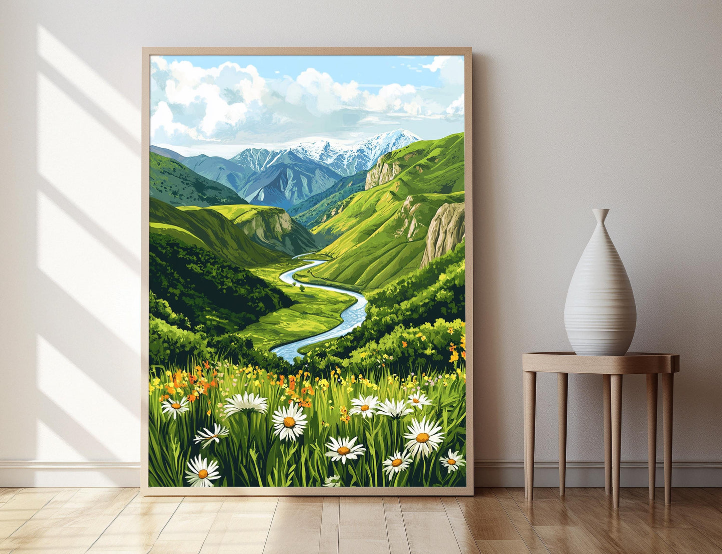 Affiche Sierra Maestra – Poster Paysage Montagnard de Cuba avec Cauto