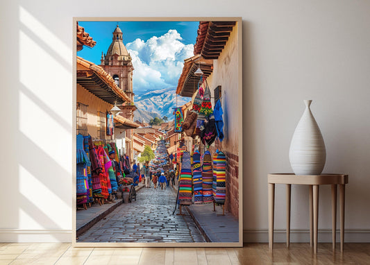 Affiche Bruxelles – Poster Truffes en chocolat et gaufres belges