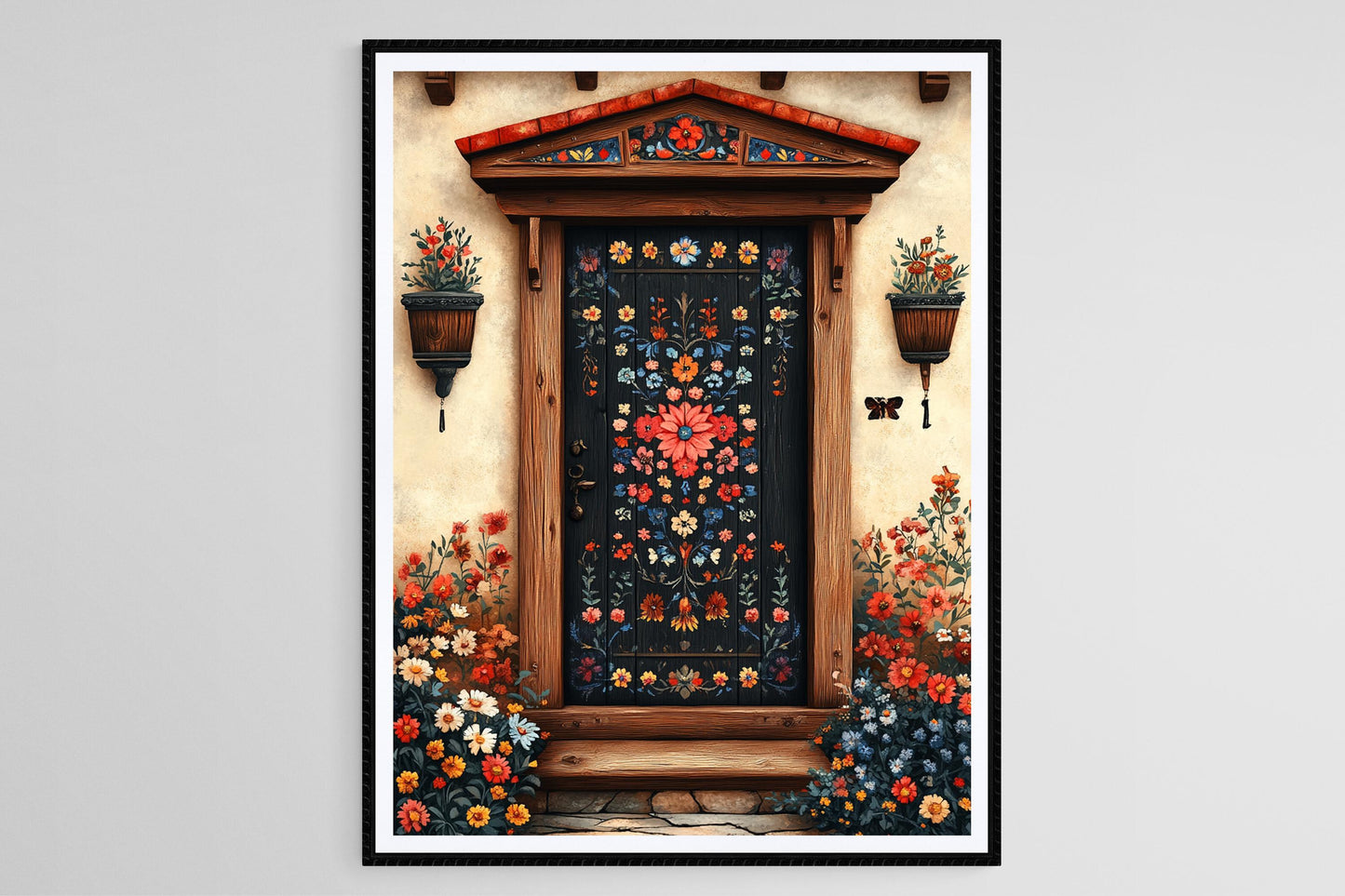 Affiche Maramureș – Poster d'Art Populaire Roumain