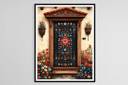 Affiche Maramureș – Poster d'Art Populaire Roumain