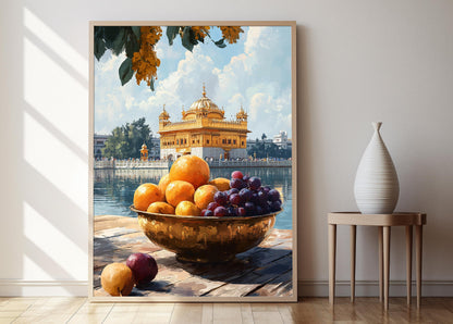 Affiche Temple d'Or d'Amritsar – Poster Sri Harmandir Sahib, Punjab