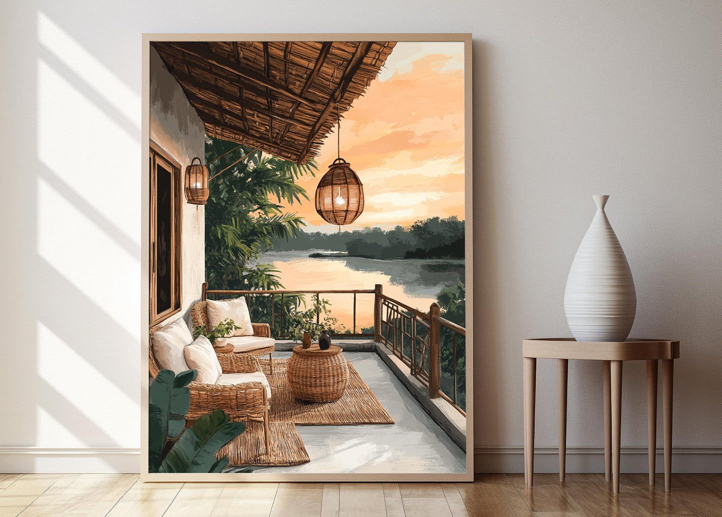 Affiche Khulna – Poster Art de Terrasse Shital Pati