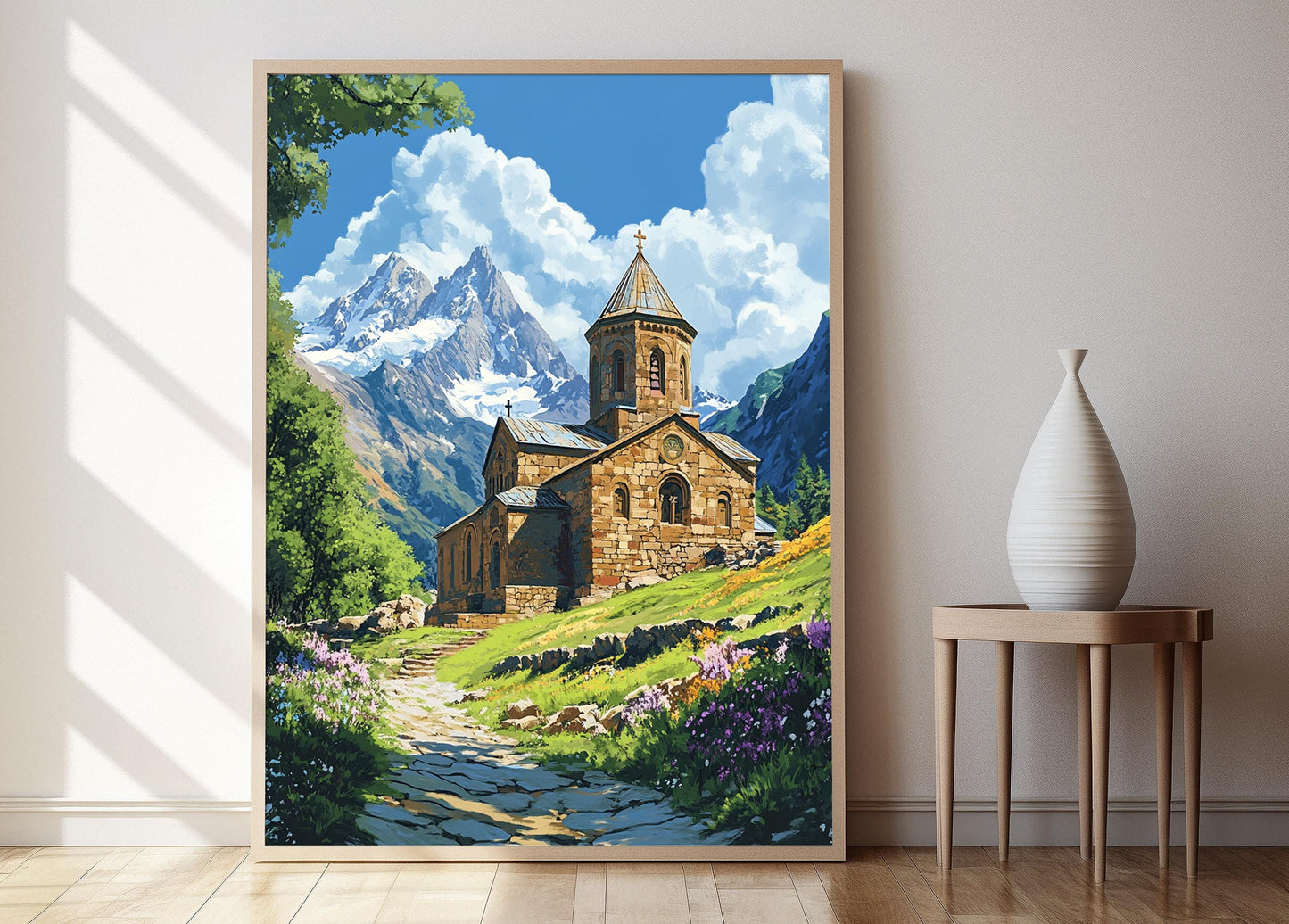 Affiche Église Arménienne – Poster Art Architectural Historique