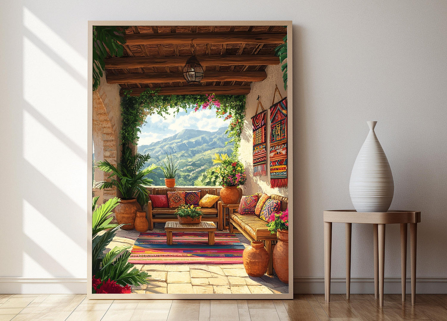 Affiche Art Lenca – Poster Décor Hondurien, Muebles et Motifs