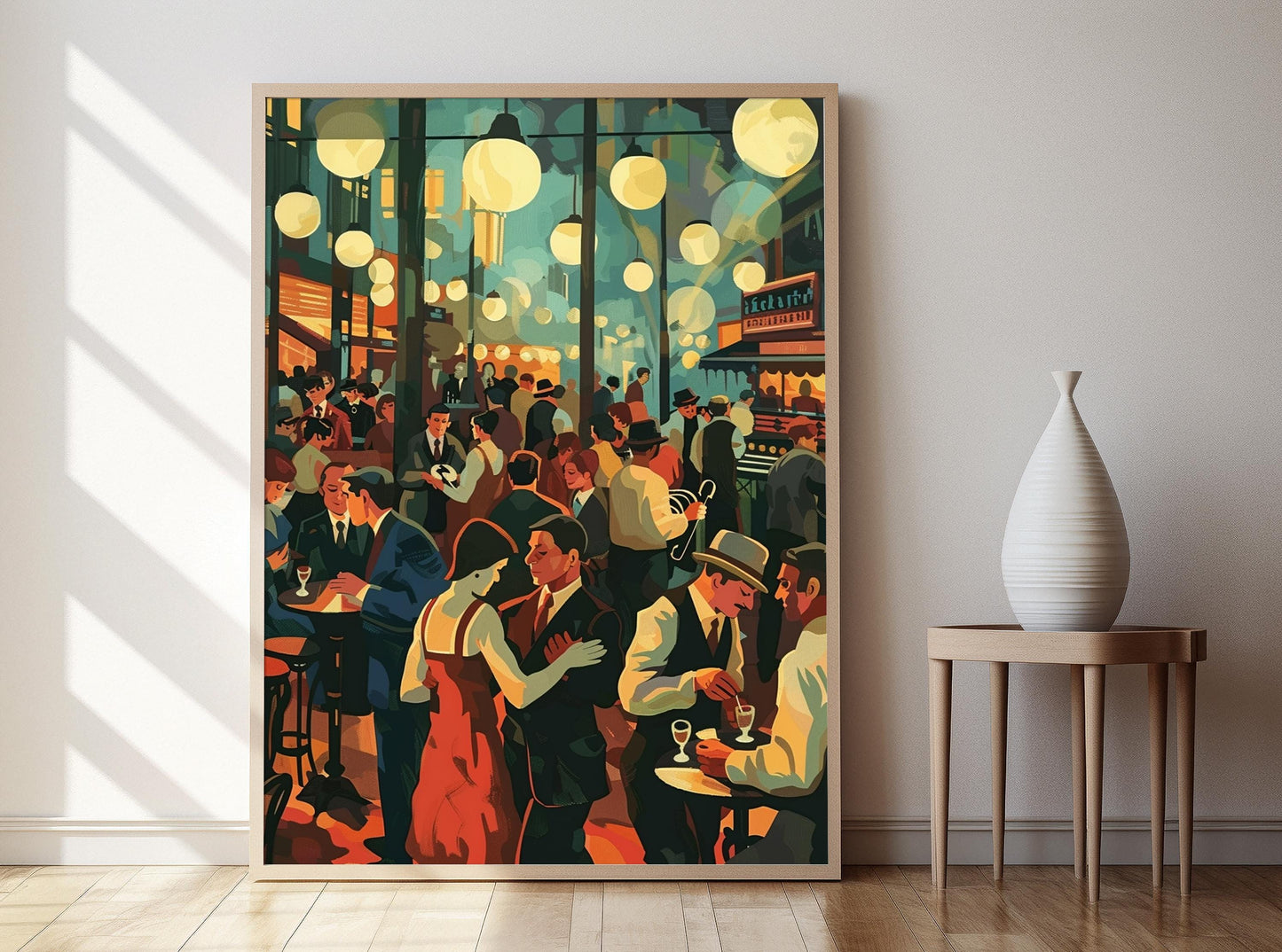 Affiche République de Weimar – Impression artistique Renaissance allemande