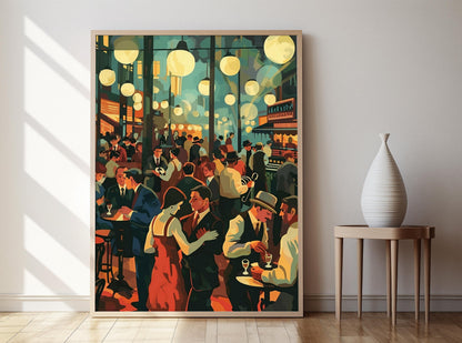 Affiche République de Weimar – Impression artistique Renaissance allemande