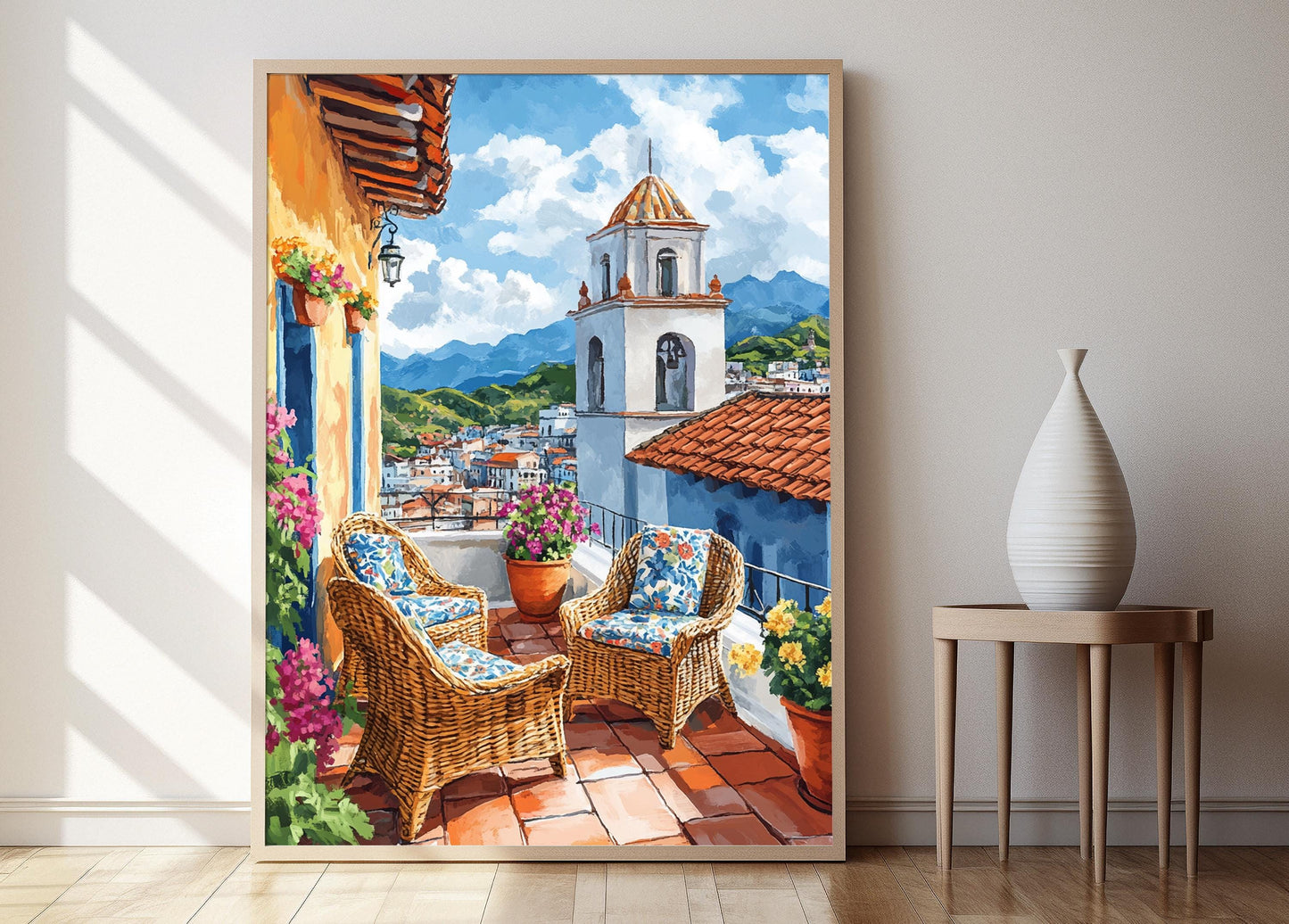 Affiche Santiago de Cuba – Poster Art Éclatant pour Décoration