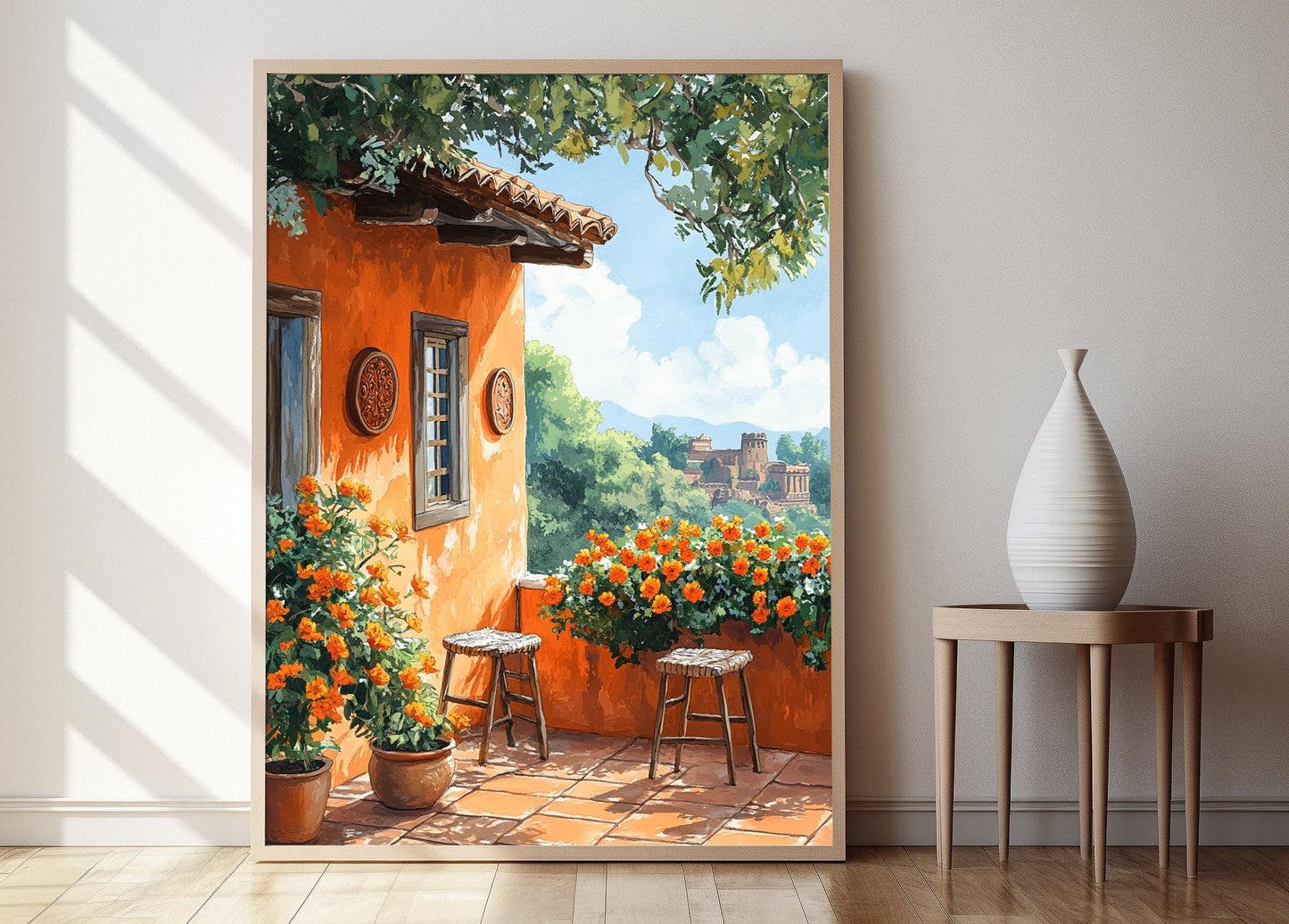 Affiche Comilla – Poster Art Terrasse Terracotta