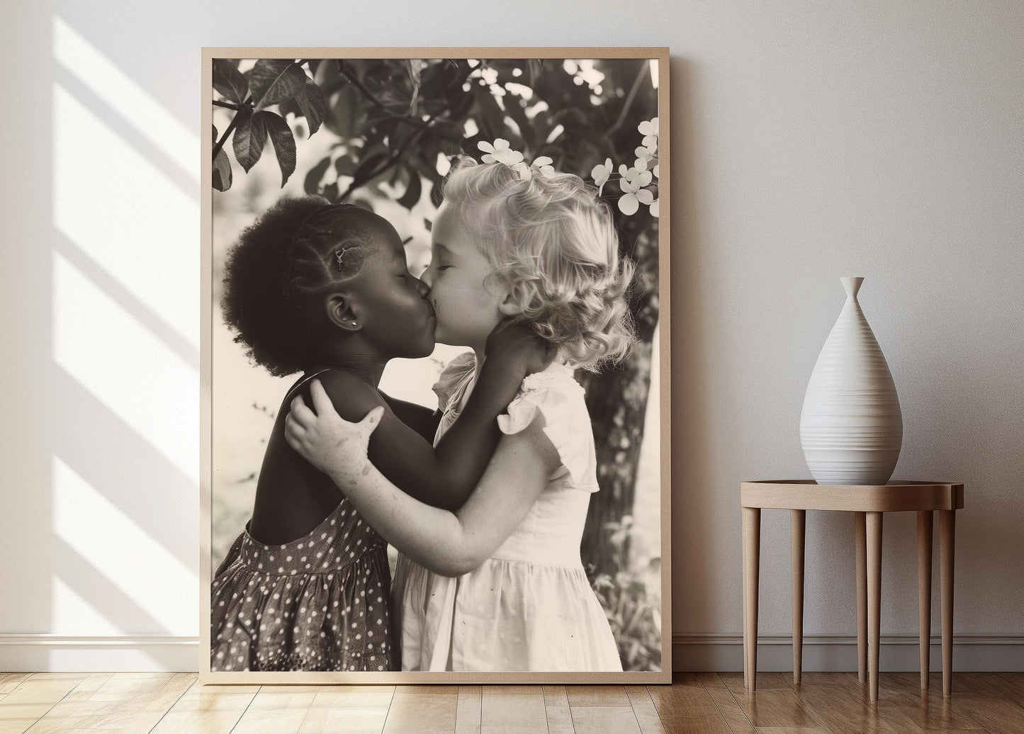 Affiche Anti-Racisme – Poster Déclaration Audacieuse pour la Décoration