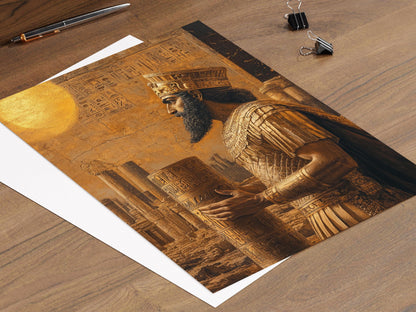 Affiche Cyrus le Grand – Poster Héritage de l'Empire Perse