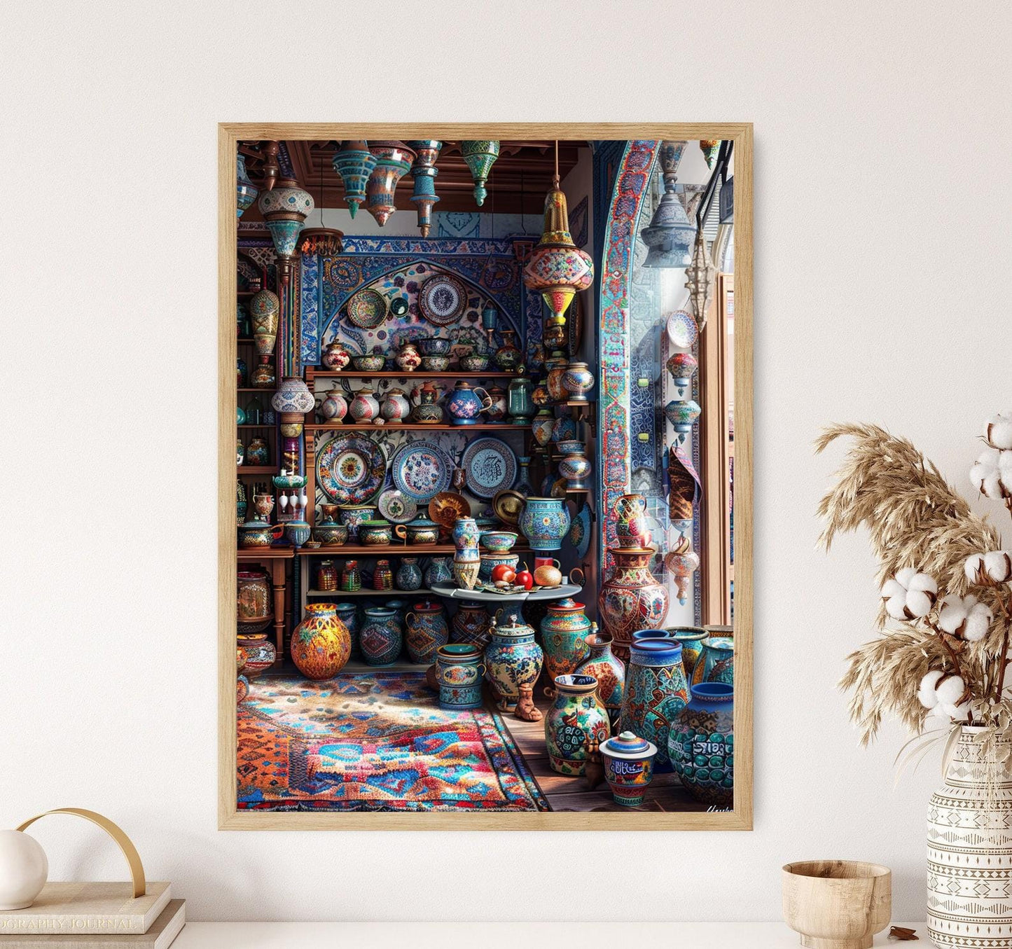 Affiche Souvenir Turc – Impression Art, Décor Maison Vibrant