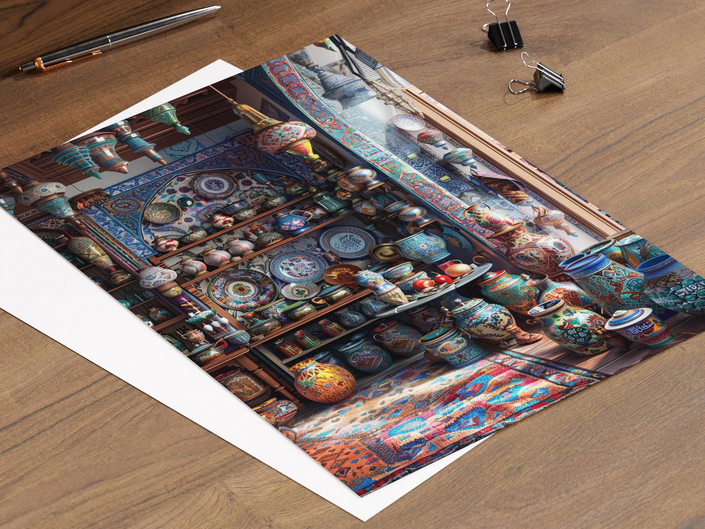 Affiche Souvenir Turc – Impression Art, Décor Maison Vibrant