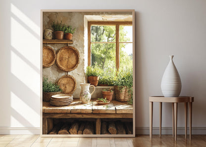 Affiche Cuisine Rustique Finlandaise – Art Scandinave pour Maison