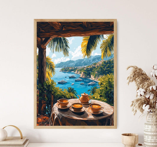 Affiche Molletes – Poster Petit-déjeuner Acapulco, Décor Mexicain