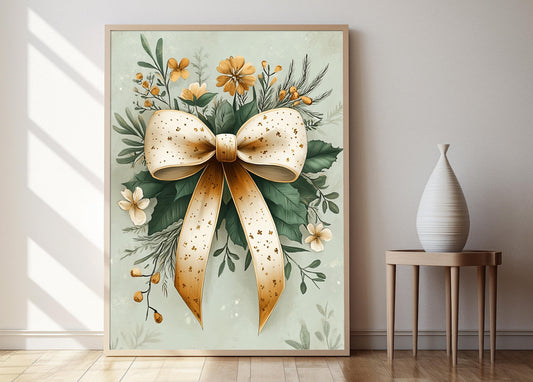 Affiche Ruban Salvadorien – Poster Art de la Fleur de Izote