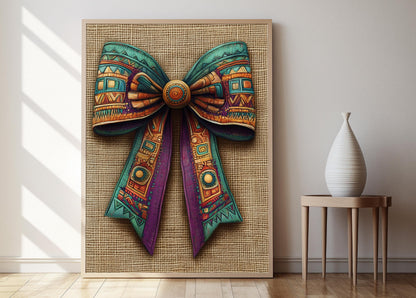 Affiche Art Maya – Poster Décor Folk Guatémaltèque