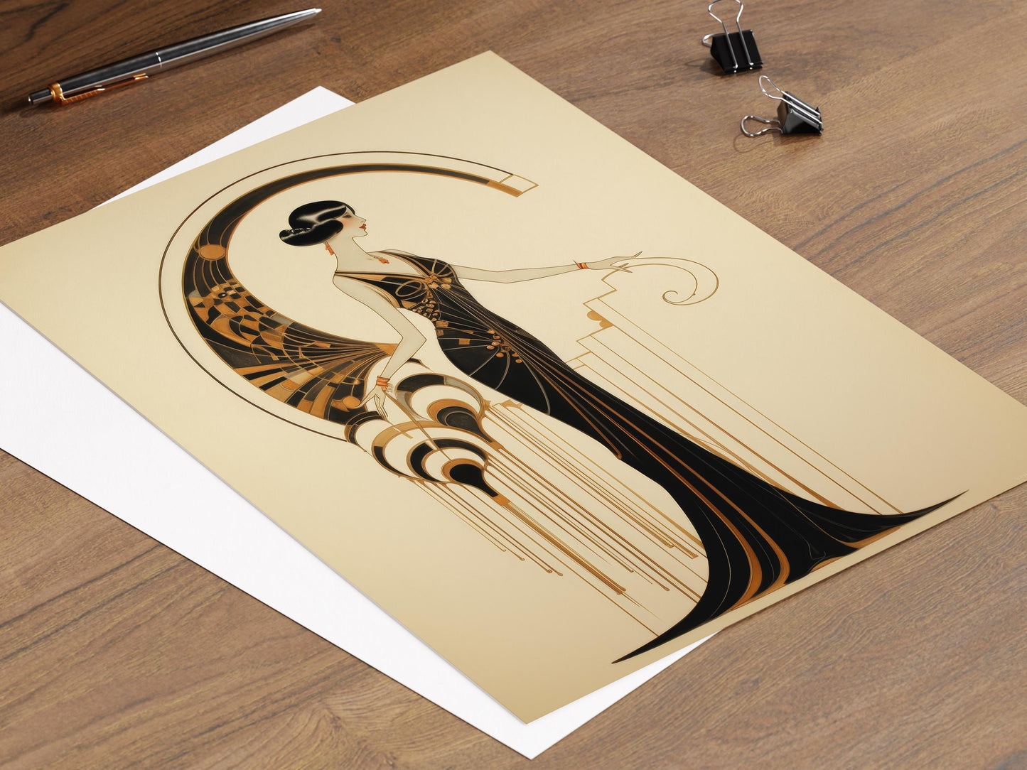 Affiche Art Déco – Poster des Années Folles en Arts Visuels