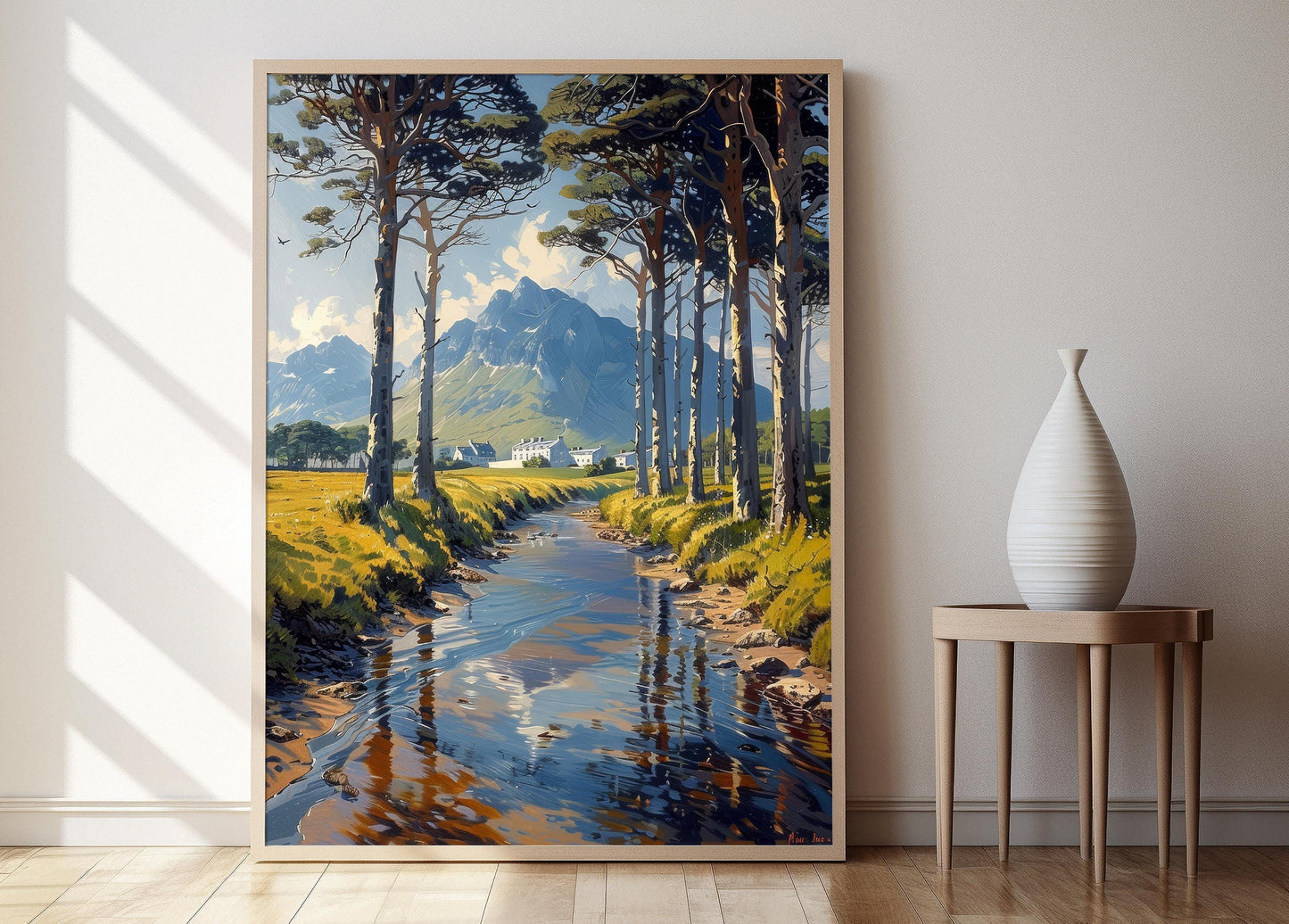 Affiche Paysage Irlandais – Poster Art de la Côte de Westport